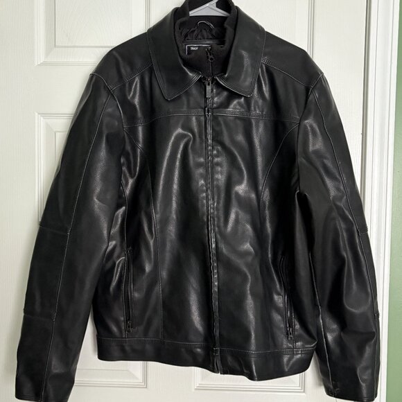 Leather Bomber Jacket - Picture 4 of 9